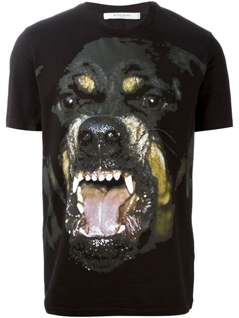 t shirt givenchy rottweiler prix|Givenchy hdg t shirt.